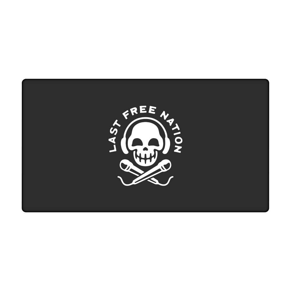 Last Free Nation Logo Deskmat